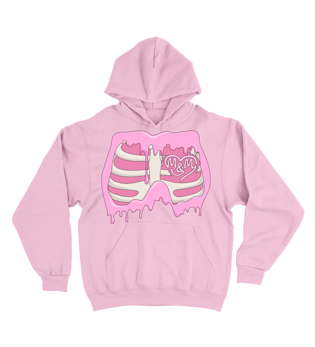RÓŻOWA BLUZA X-RAY