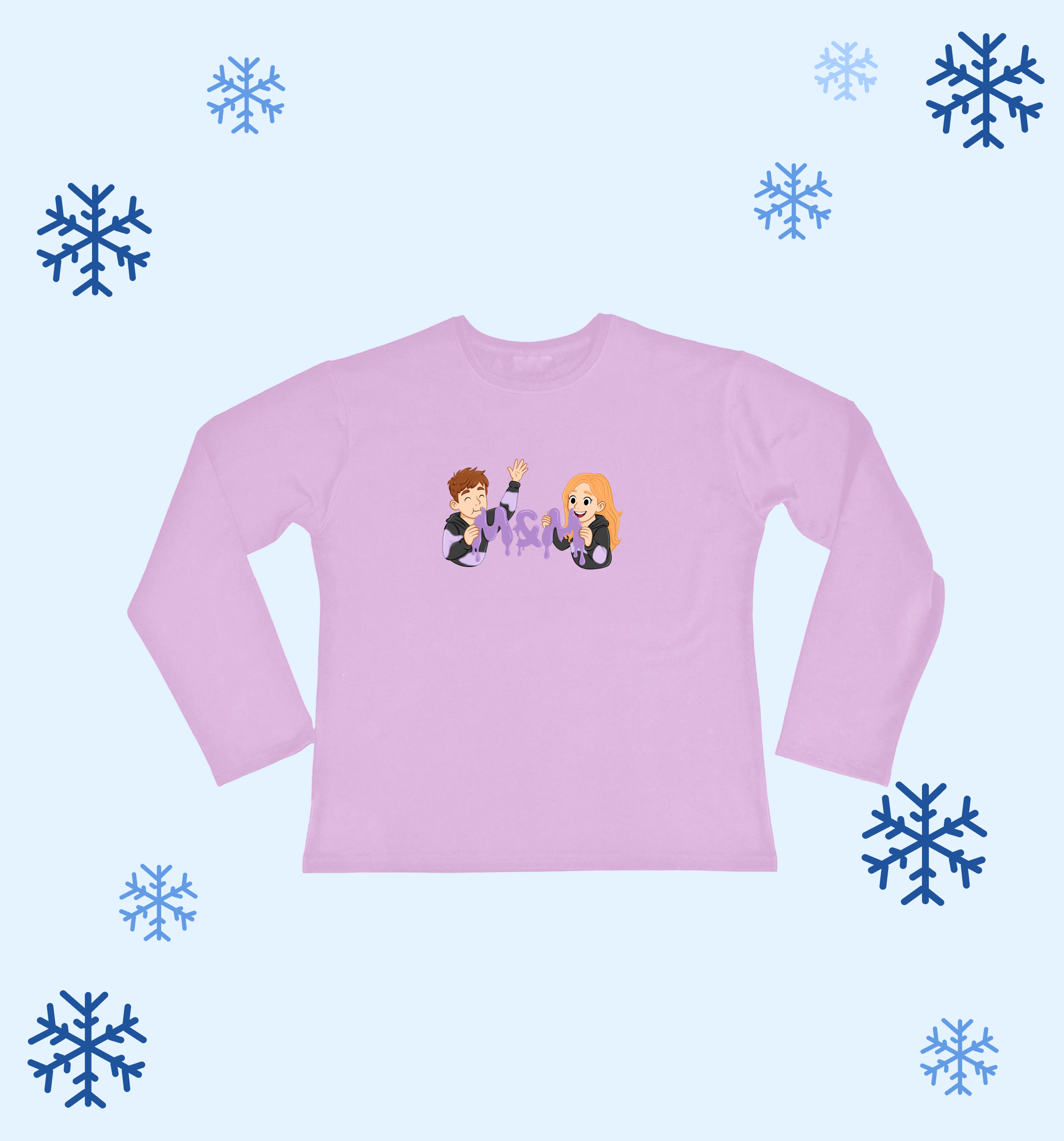 Fioletowo-czarny komplet bawełniany M&M