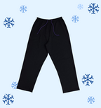 Fioletowo-czarny komplet bawełniany M&M