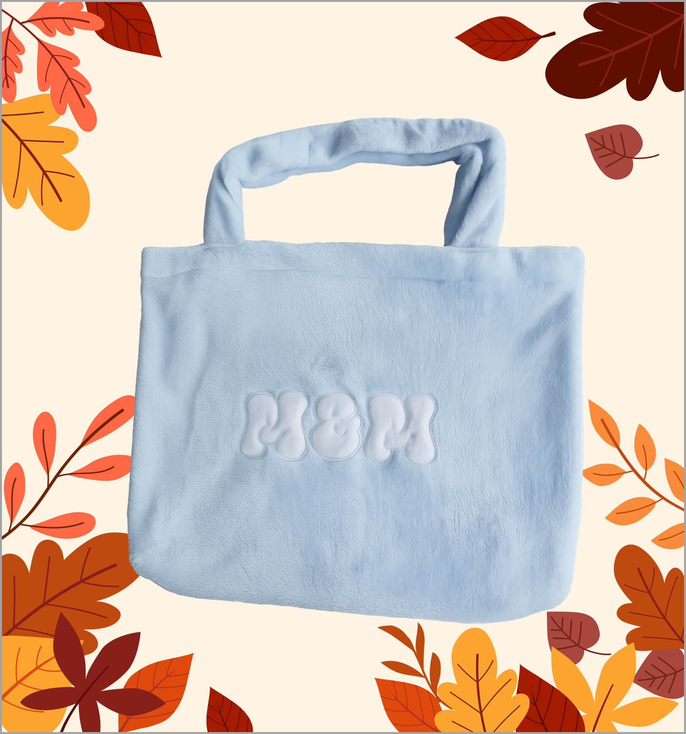 PLUSZOWA TORBA TOTE M&M
